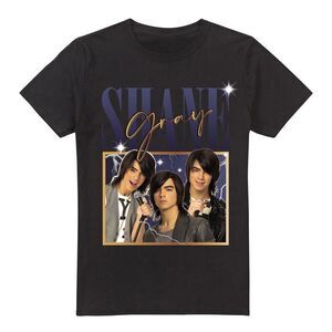 Camp Rock Mens Shane Montage T-Shirt / Black